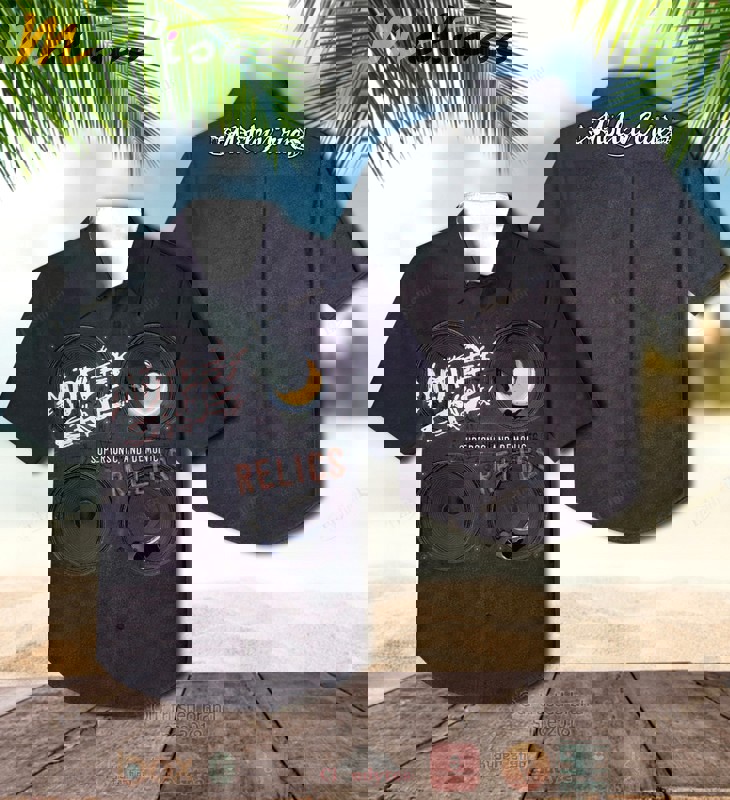 Motley crue supersonic and demonic relics album hawaiian shirt Hawaii Shirt Shorts & Flip Flops