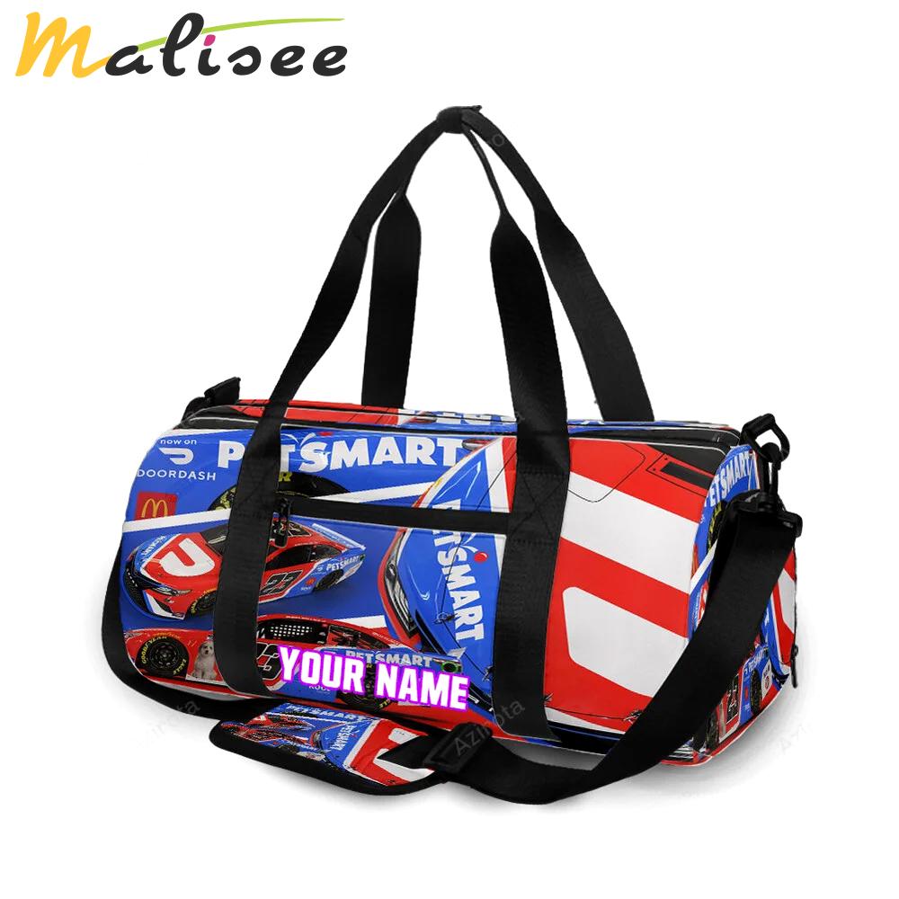 Nascar 23xi racing cars10 personalized name travel bag gym bag 67 Travel Bag