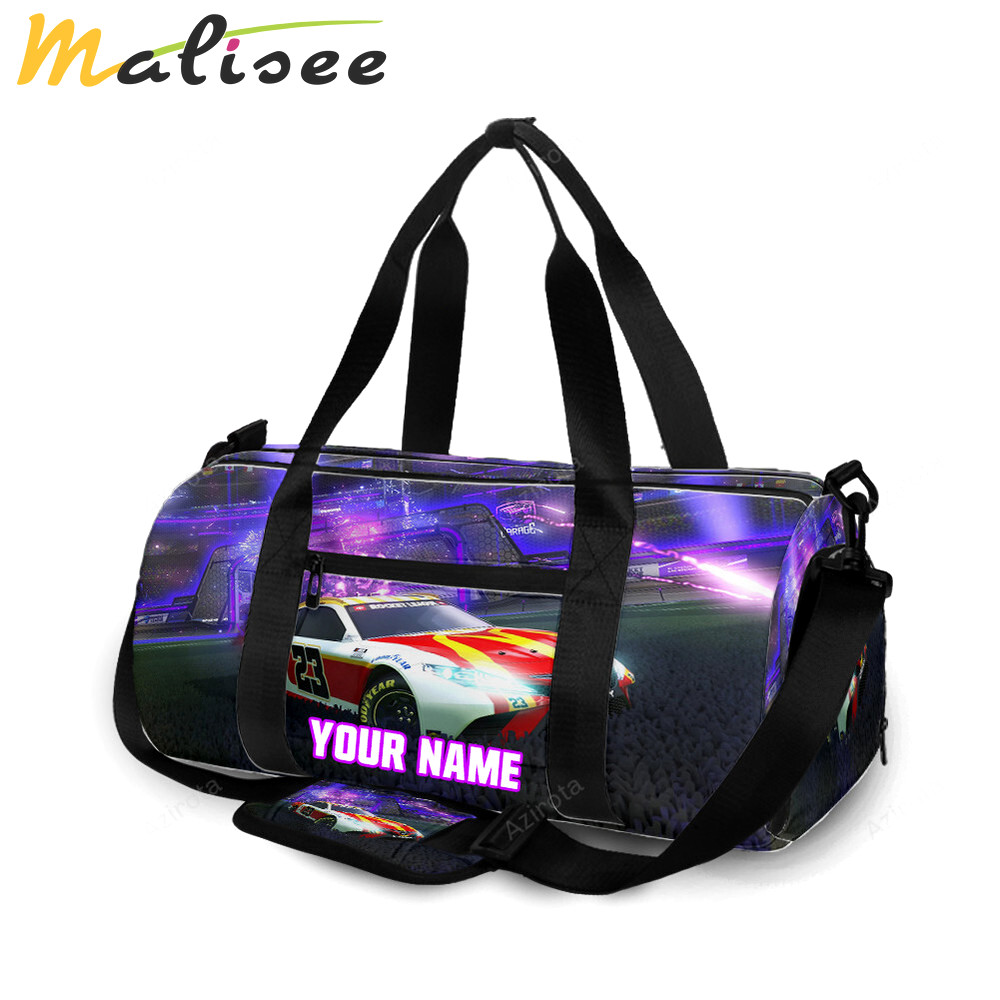 Nascar 23xi racing cars6 personalized name travel bag gym bag 1366 Travel Bag