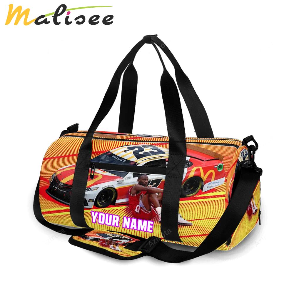 Nascar 23xi racing players4 personalized name travel bag gym bag 386 Travel Bag