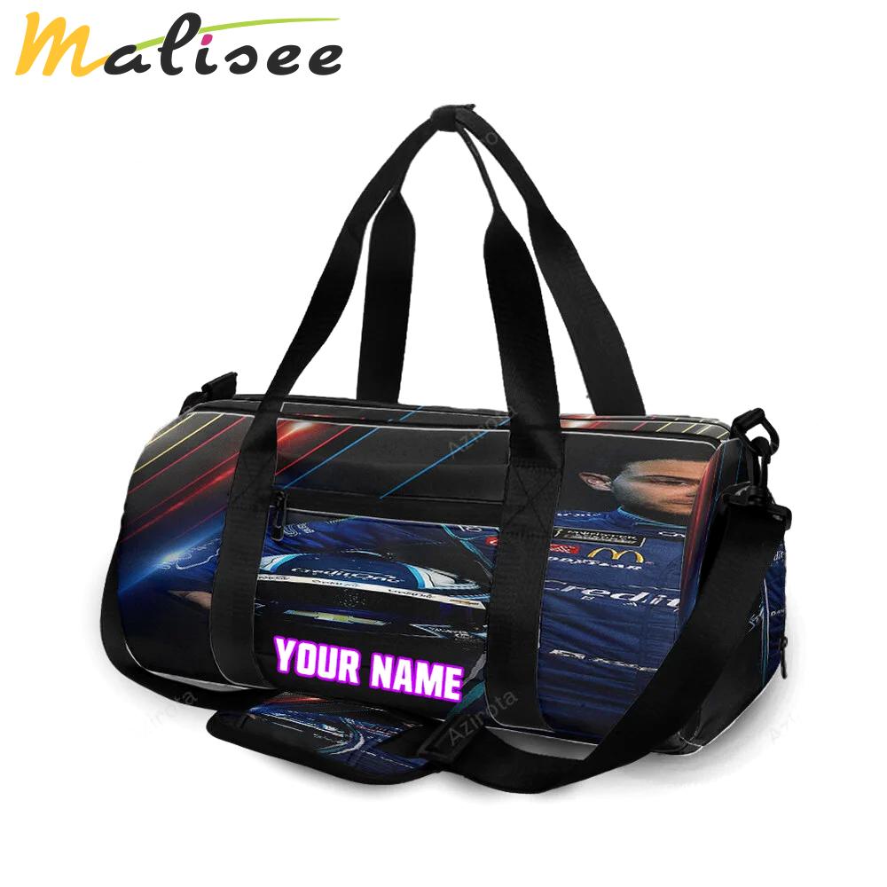 Nascar chip ganassi racing kyle larson1 personalized name travel bag gym bag 65 Travel Bag