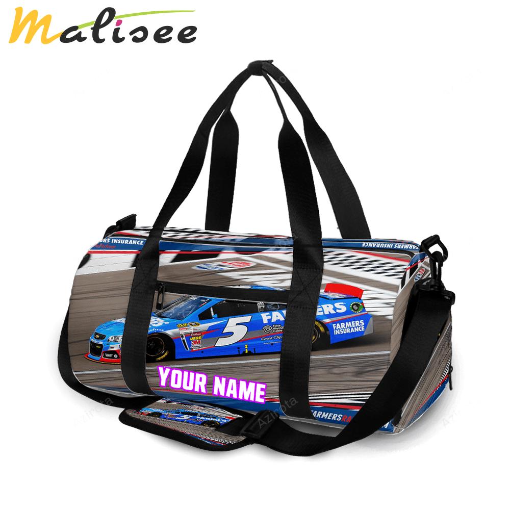 Nascar hendrick motorsports car12 personalized name travel bag gym bag 1709 Travel Bag