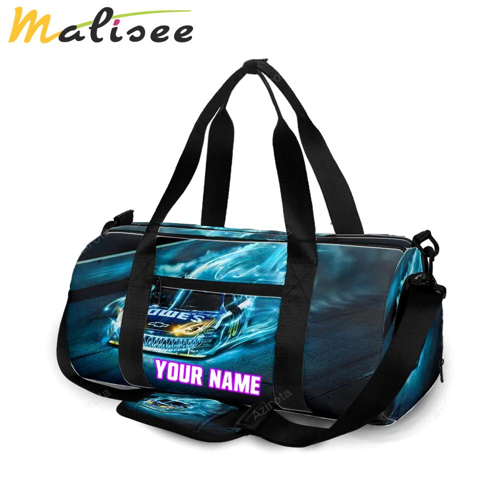 Nascar hendrick motorsports car21 personalized name travel bag gym bag 1778 Travel Bag
