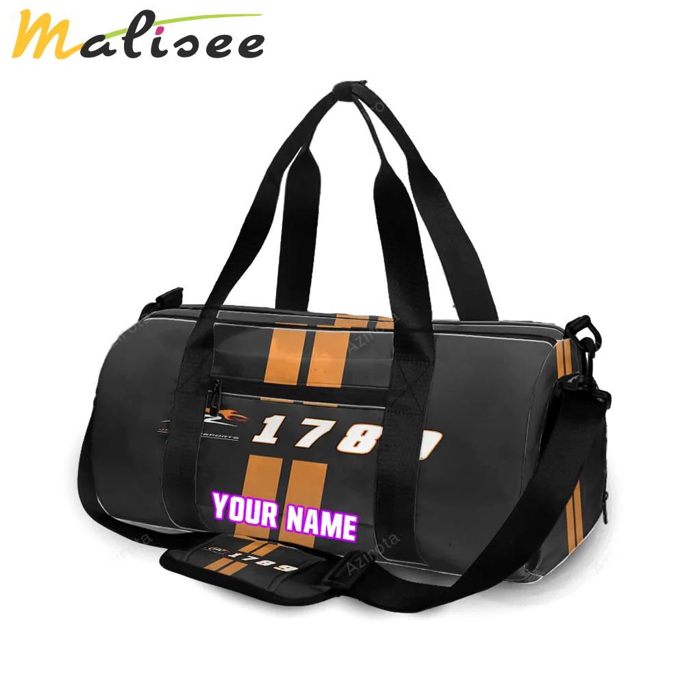 Nascar jr motorsports logo 1978 personalized name travel bag gym bag 1294 Travel Bag