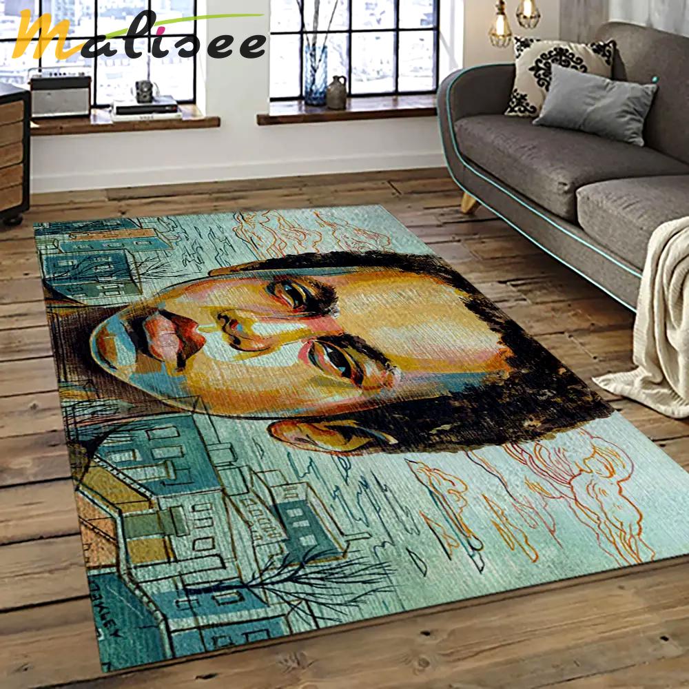Nasir rapper hiphop music retangle carpet area rug home decor best gift for fan and friends na5 Rectangle Rug