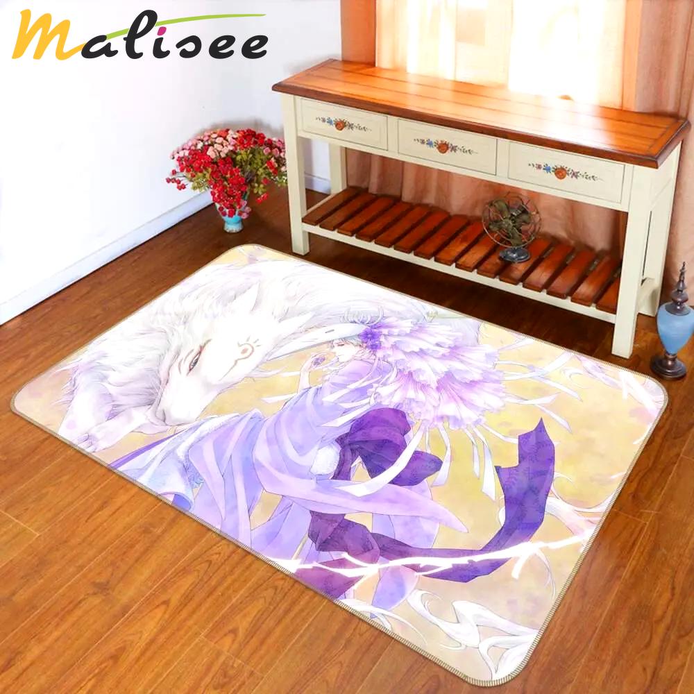 Natsume anime 17 area rug living room and bed room rug rug regtangle carpet floor decor home decor Rectangle Rug