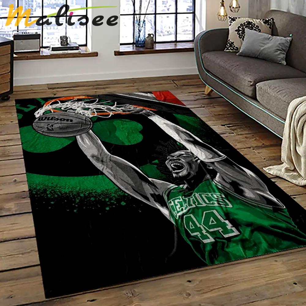 Nba boston celtics basketball team logo sport carpet area rug home decor best gift for friends bc58 Rectangle Rug
