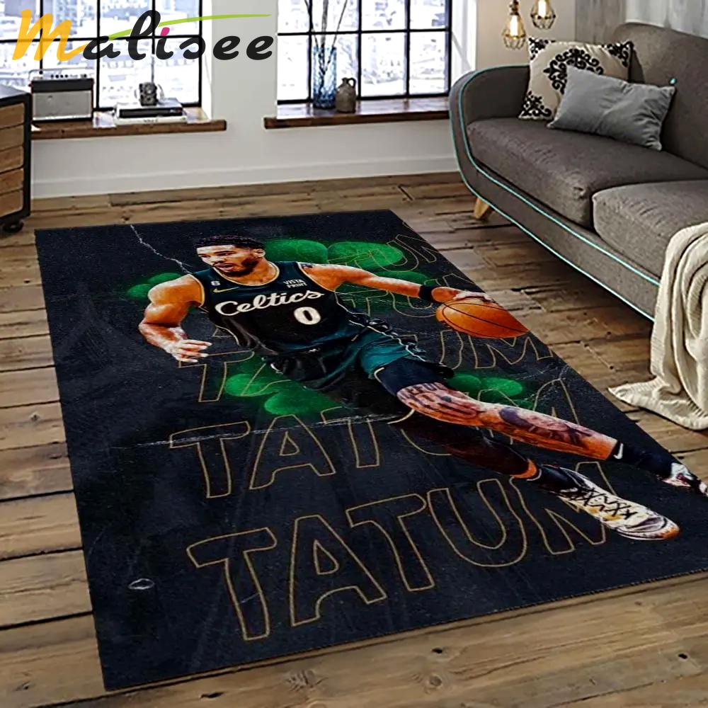 Nba boston celtics basketball team logo sport carpet area rug home decor best gift for friends bc72 Rectangle Rug