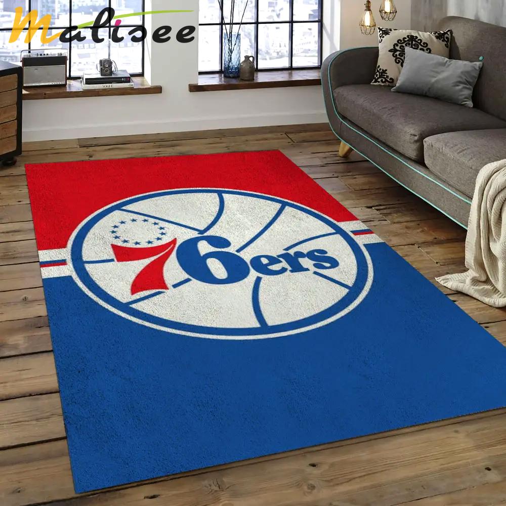 Nba charlotte hornets basketball legend team logo rectangle area ch44 Rectangle Rug