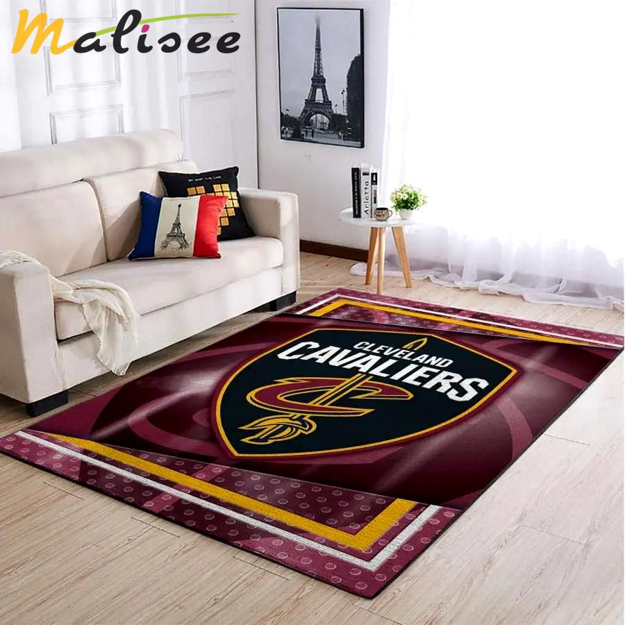 Nba cleveland cavaliers area rug living room rug home decor 190922 Rectangle Rug