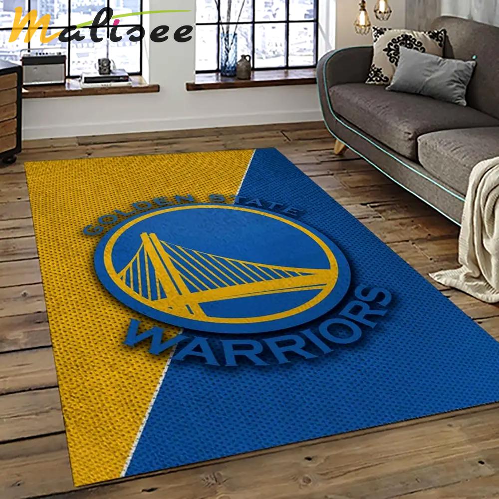 Nba golden state warriors basketball team logo sport carpet area rug home decor best gift for friends gsw100 Rectangle Rug