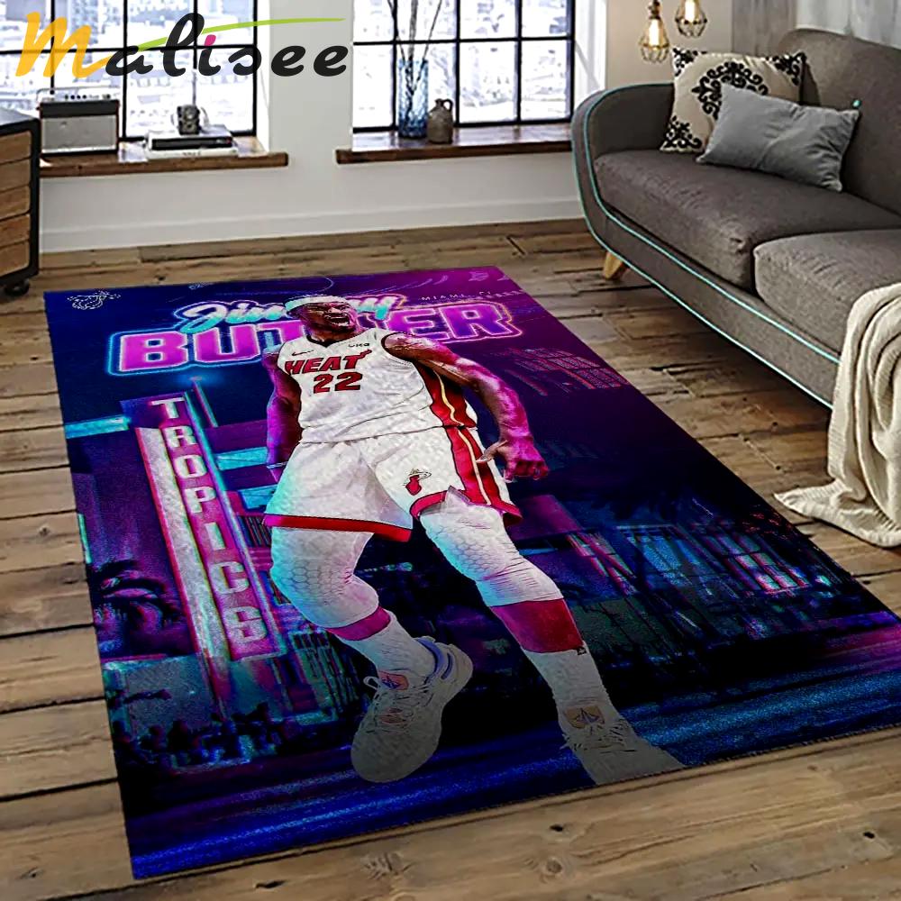 Nba miami heat basketball team logo sport carpet area rug home decor best gift for friends mh88 Rectangle Rug