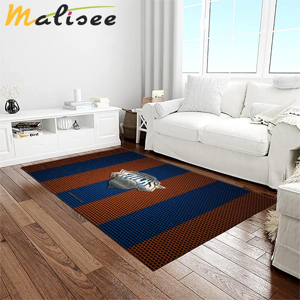 Nba new york knicks basketball team logo rectangle area rug nyk18 Rectangle Rug