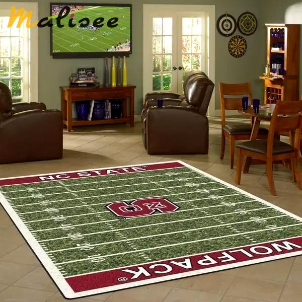 Ncaa nc state wolfpack living room carpet rug regtangle carpet v11170 2 Rectangle Rug