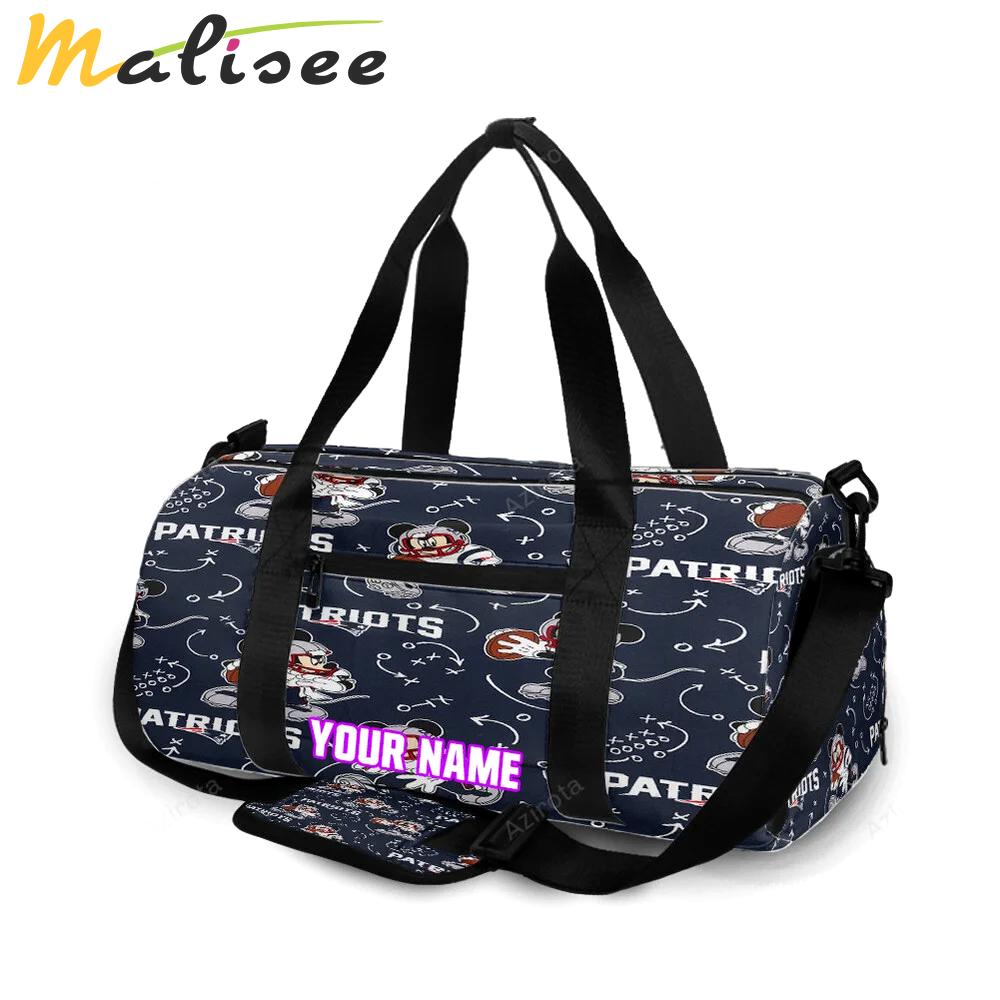 New england patriots11 personalized name travel bag gym bag 120 Travel Bag