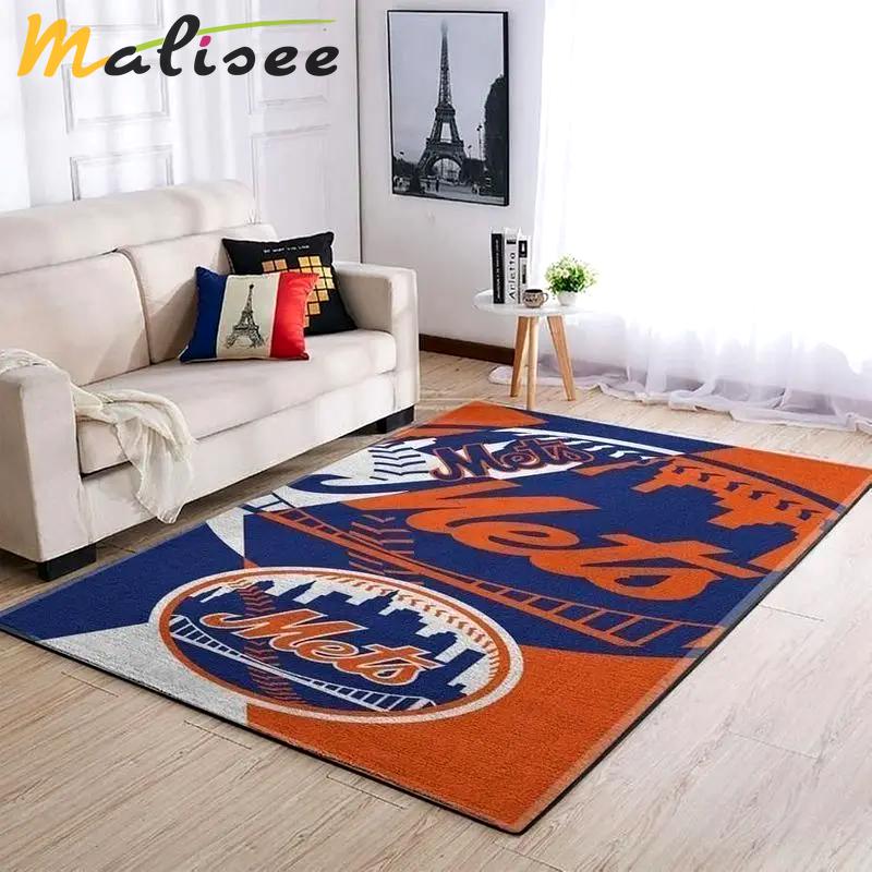 New york mets area rug mlb team logo carpet living room rugs carpet 16 Rectangle Rug