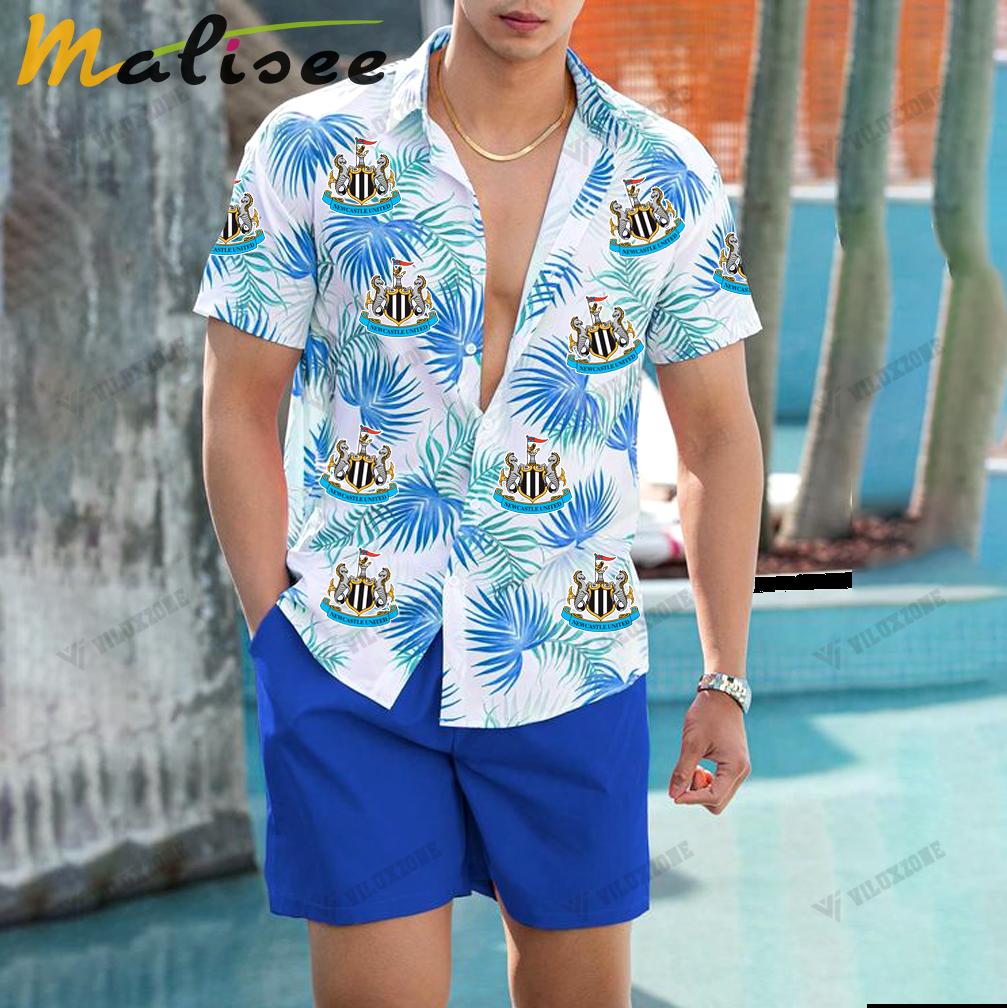 Newcastle united football club hawaiian shirt 5 Hawaii Shirt Shorts & Flip Flops
