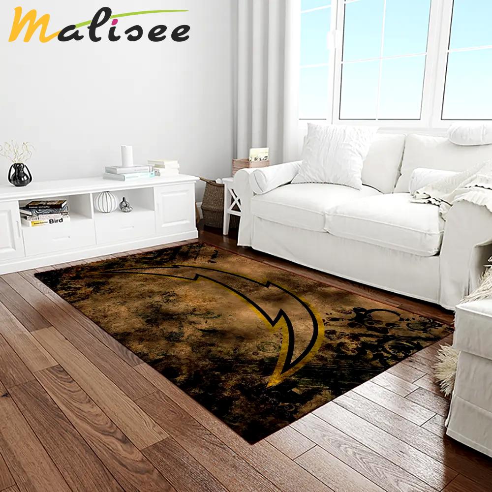 Nfl los angeles chargers football team logo rectangle area rug lac27 Rectangle Rug