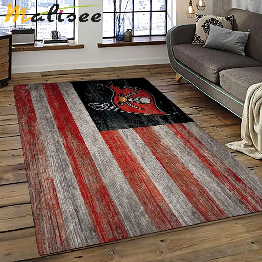 Nfl tampa bay buccaneers football team logo sport carpet area rug home decor best gift for friends tpbb19 Rectangle Rug