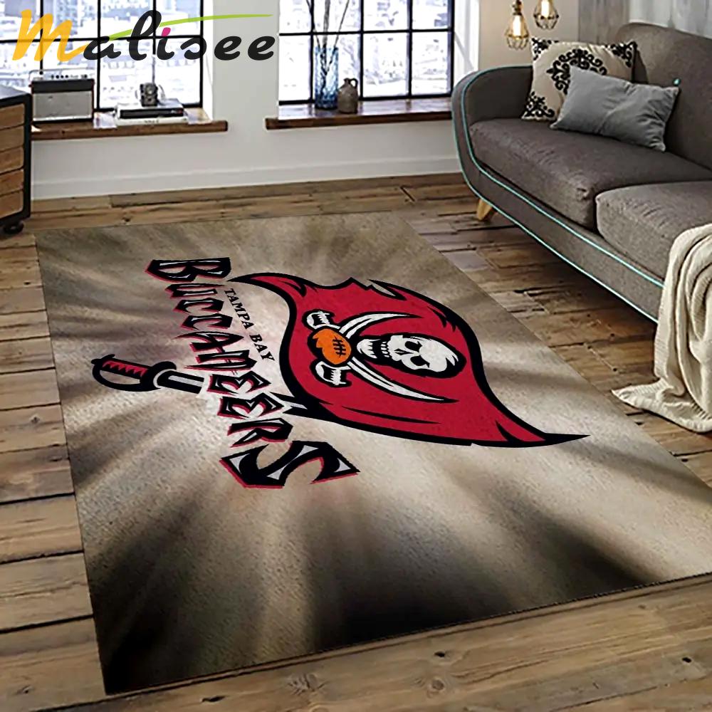 Nfl tampa bay buccaneers football team logo sport carpet area rug home decor best gift for friends tpbb2 Rectangle Rug
