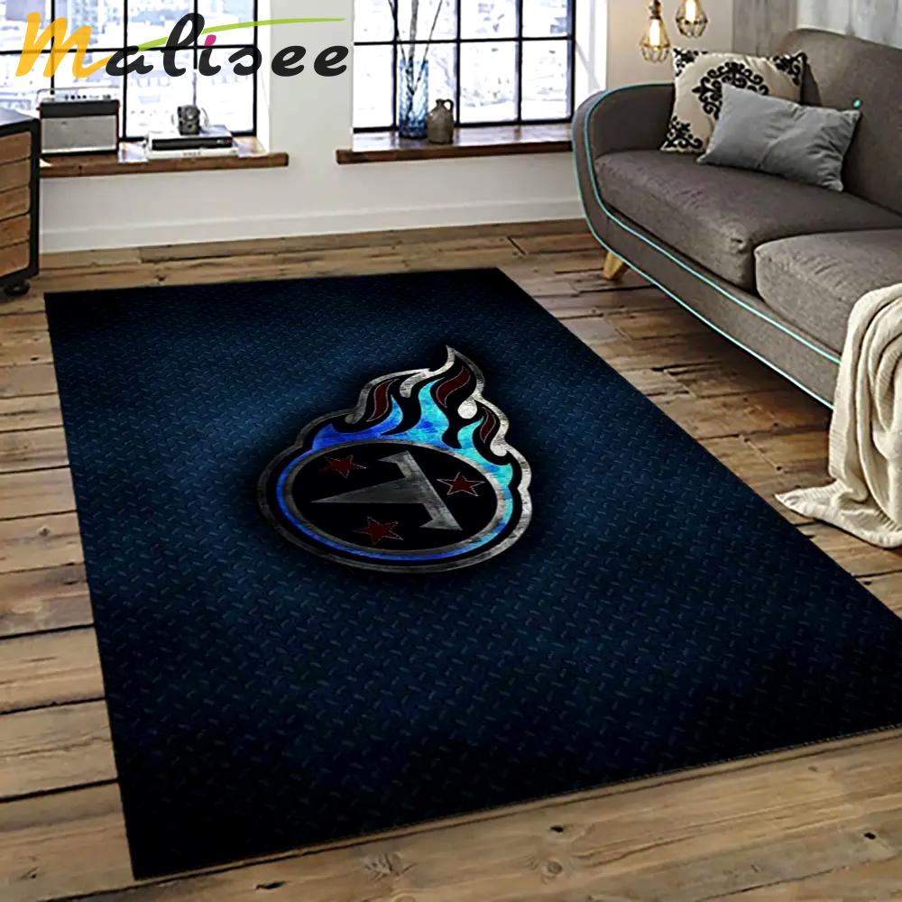 Nfl tennessee titans football team logo sport carpet area rug home decor best gift for friends tt36 Rectangle Rug