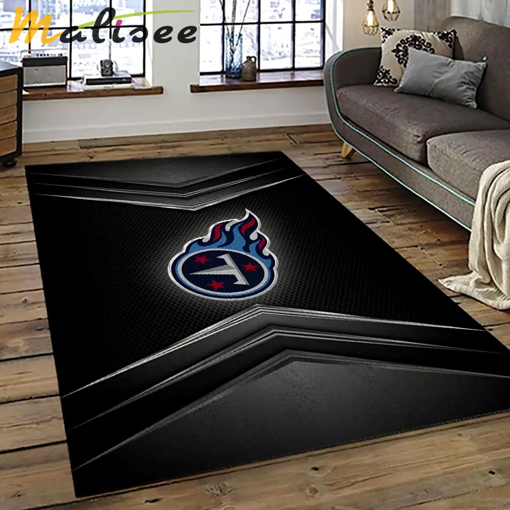 Nfl tennessee titans football team logo sport carpet area rug home decor best gift for friends tt70 Rectangle Rug