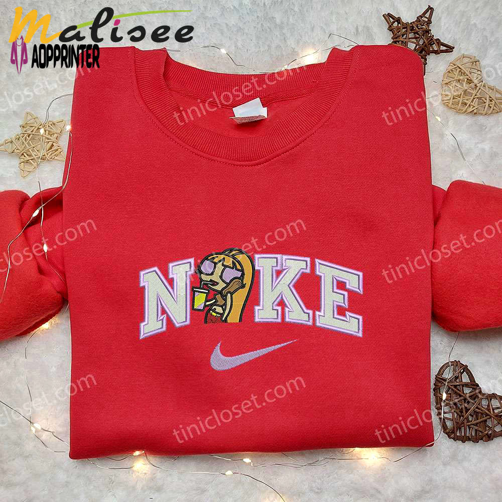 Nike blossom x powerpuff girls embroidered sweatshirt & shirt Embroidered Shirt