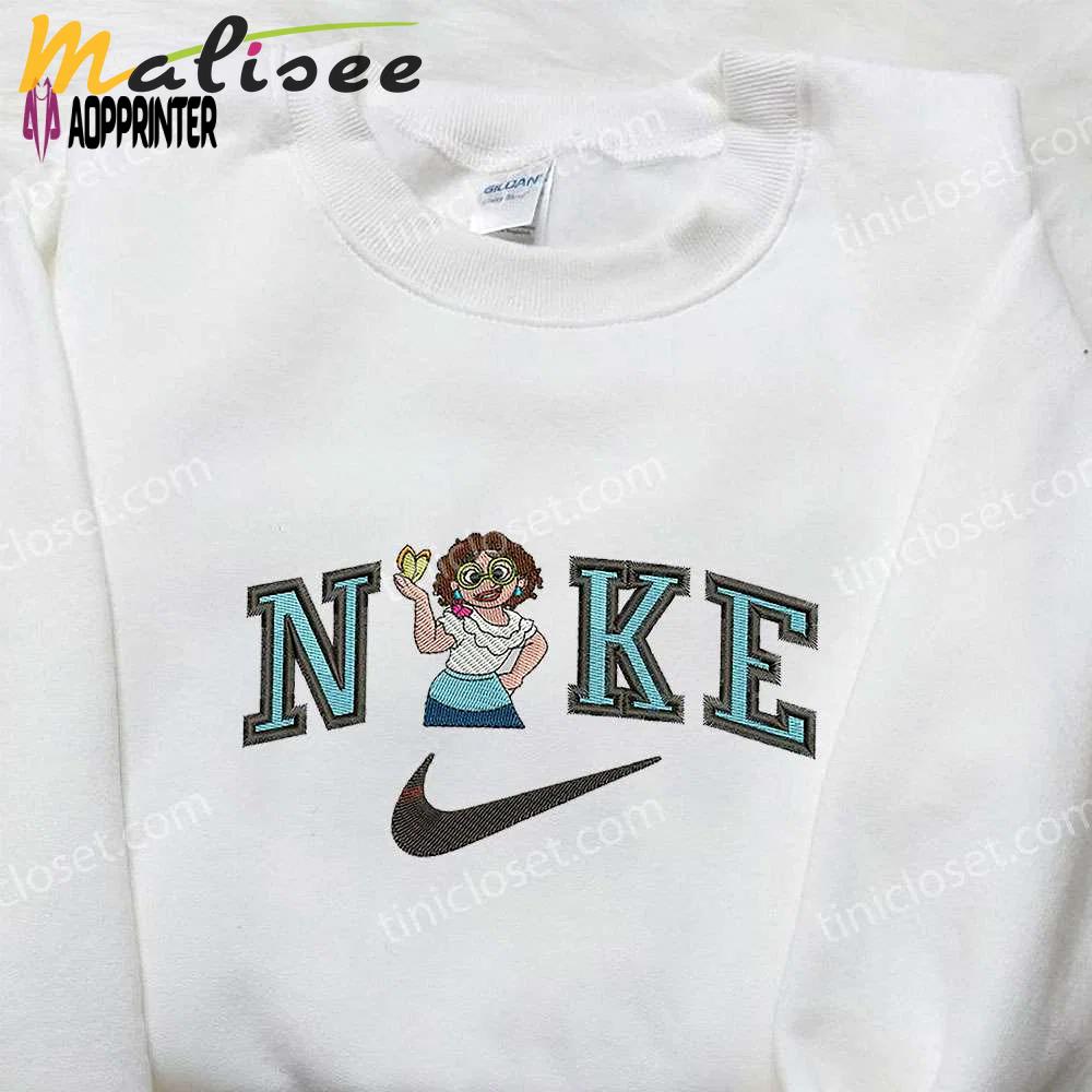 Nike x mirabel madrigal & encanto disney movie embroidered shirts – inspired nike embroidery Embroidered Shirt