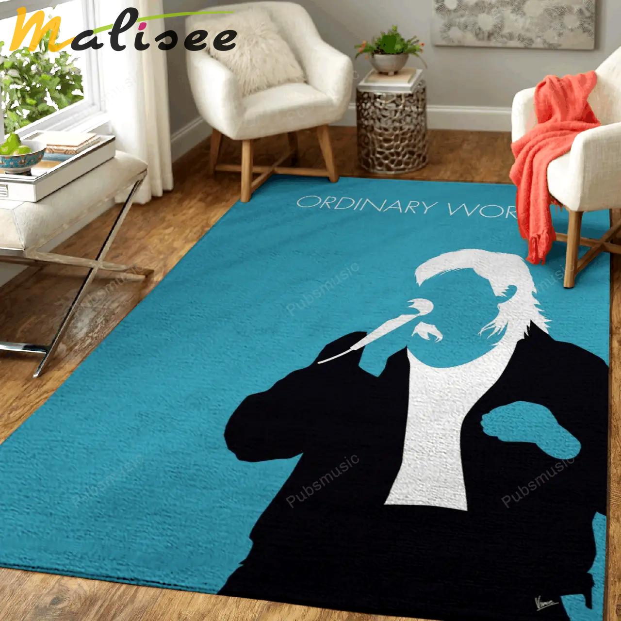 No105 my duran duran minimal music artwork minimal music artworks art for fans area rug living room carpet rug regtangle decor home decor Rectangle Rug