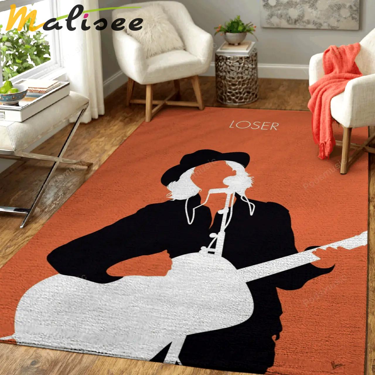 No123 my beck minimal music artwork minimal music artworks art for fans area rug living room carpet rug regtangle carpet floor decor home decor Rectangle Rug