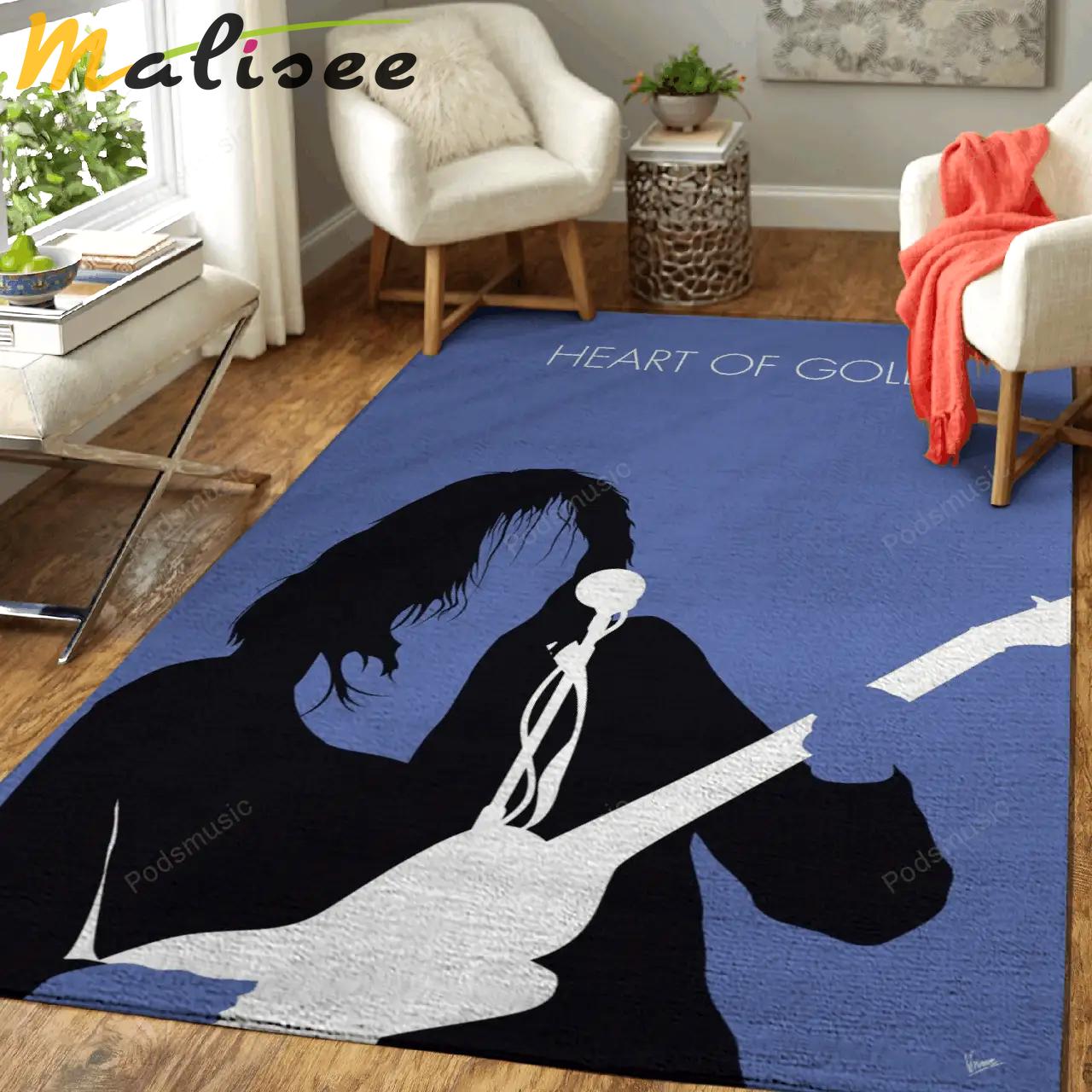 No128 my neil young minimal music artwork minimal music artworks art for fans area rug living room carpet rug regtangle decor home decor Rectangle Rug