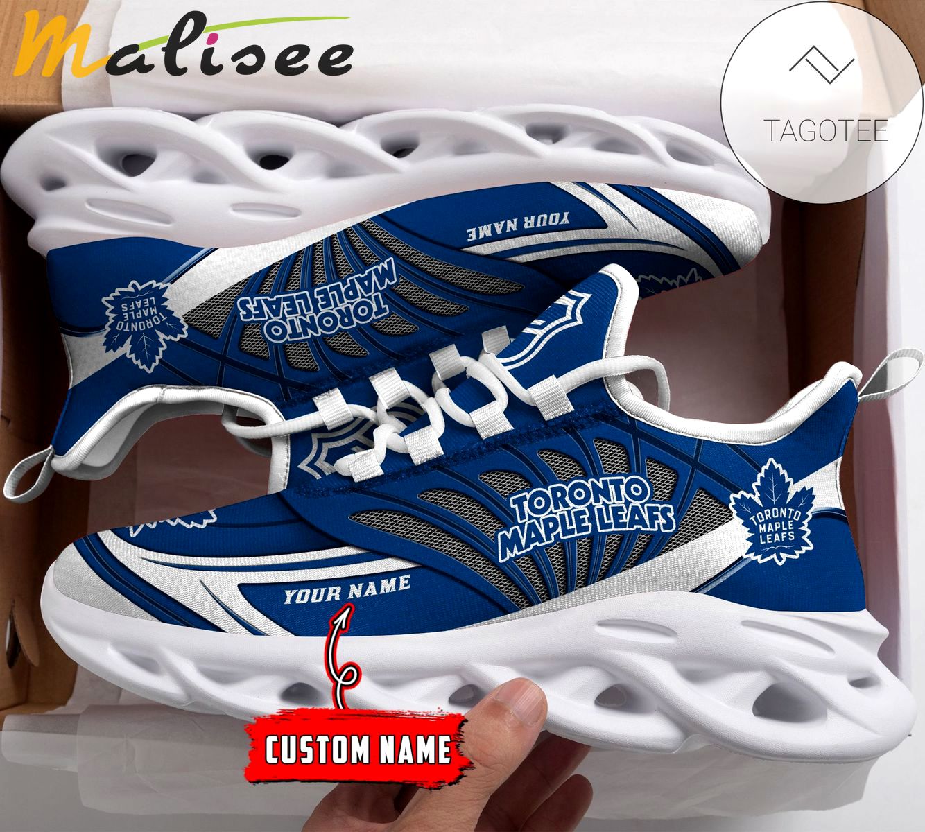 Personalized toronto maple leafsshoes max soul chunky sneakers Max Soul Shoes