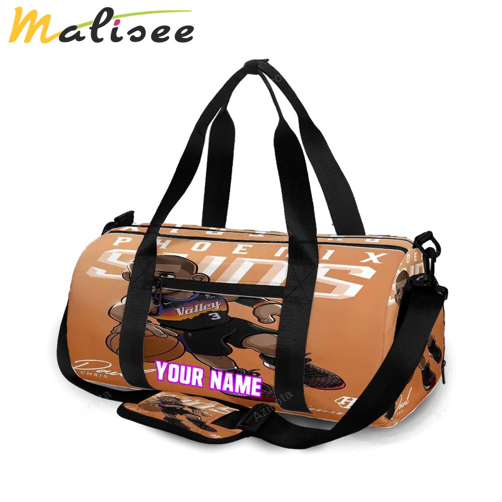 Phoenix suns chris paul v3 personalized name travel bag gym bag 2192 Travel Bag