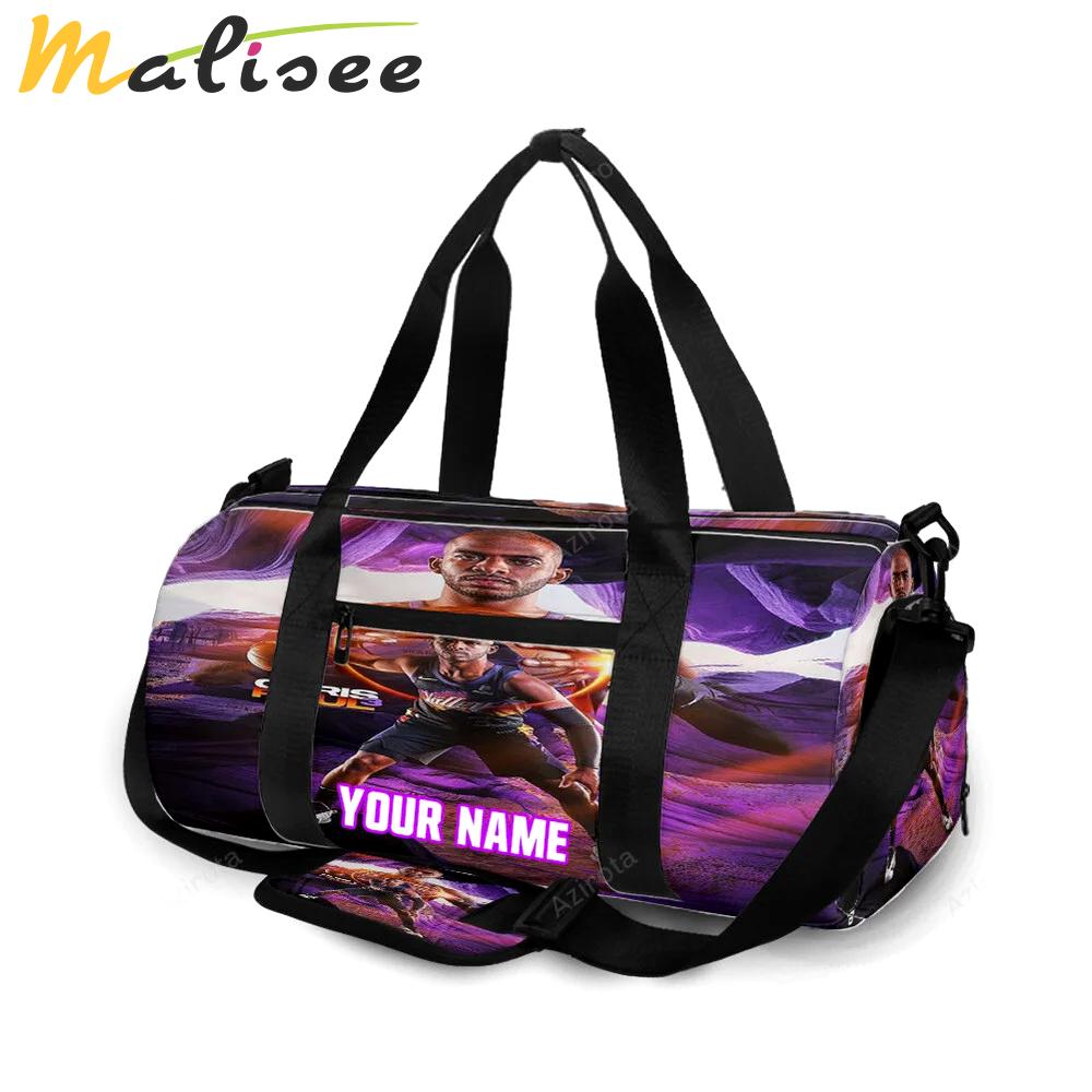 Phoenix suns chris paul v9 personalized name travel bag gym bag 2202 Travel Bag