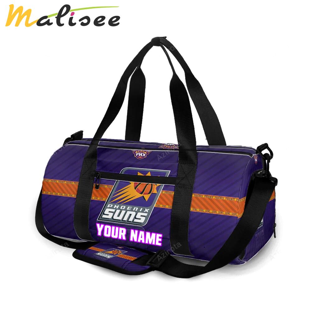 Phoenix suns emblem v5 personalized name travel bag gym bag 2290 Travel Bag