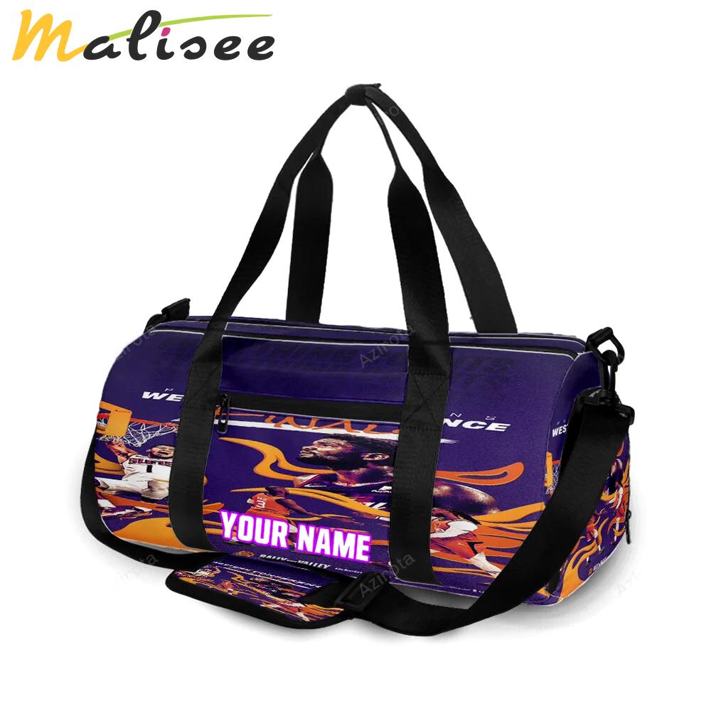 Phoenix suns team v5 personalized name travel bag gym bag 2396 Travel Bag