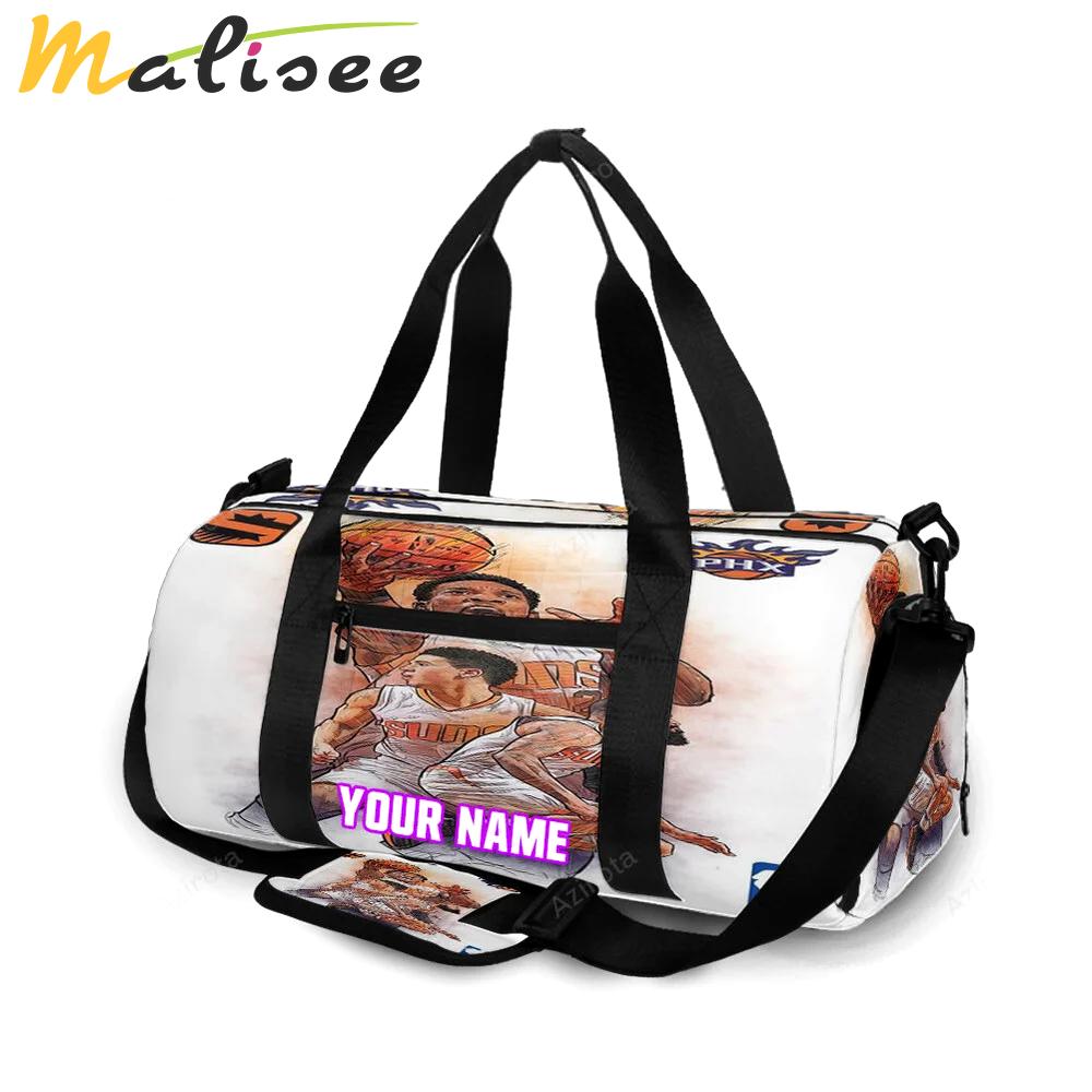 Phoenix suns team v7 personalized name travel bag gym bag 2359 Travel Bag