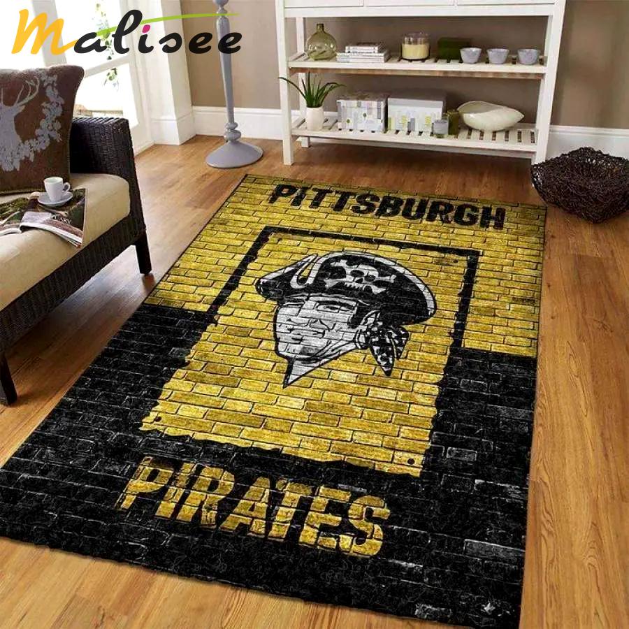 Pittsburgh pirates area rug living room rug home decor mlb baseball 1912261 Rectangle Rug