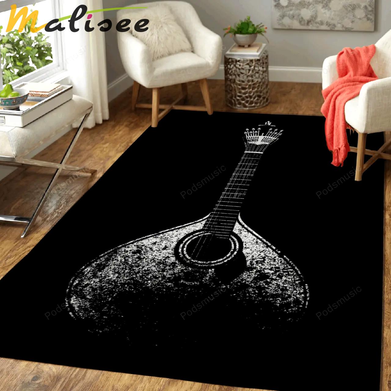 Portuguese guitar fado music art for fans area rug living room carpet rug regtangle carpet floor decor home decor Rectangle Rug