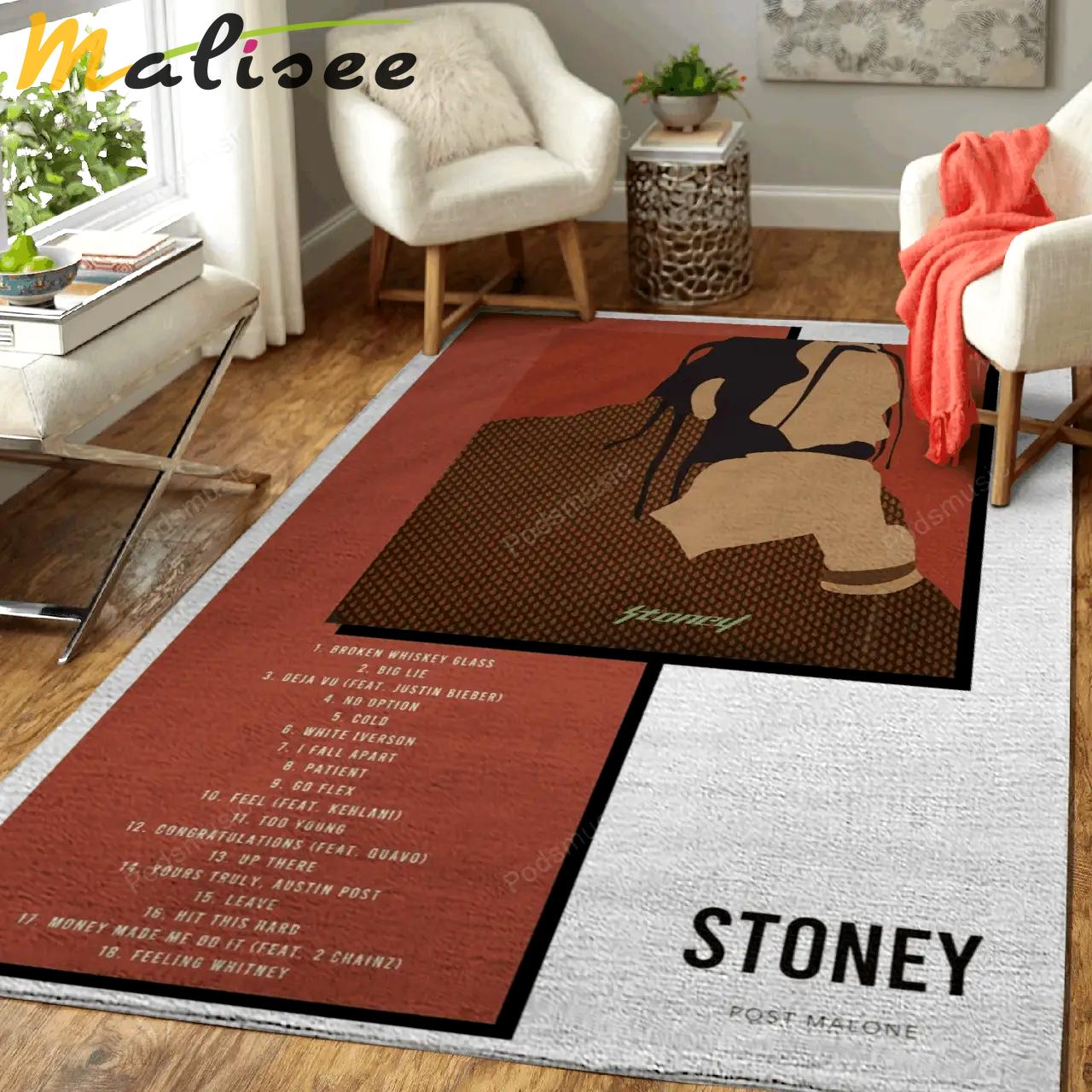 Post malone list music art for fans area rug living room carpet rug regtangle carpet floor decor home decor v11228 Rectangle Rug