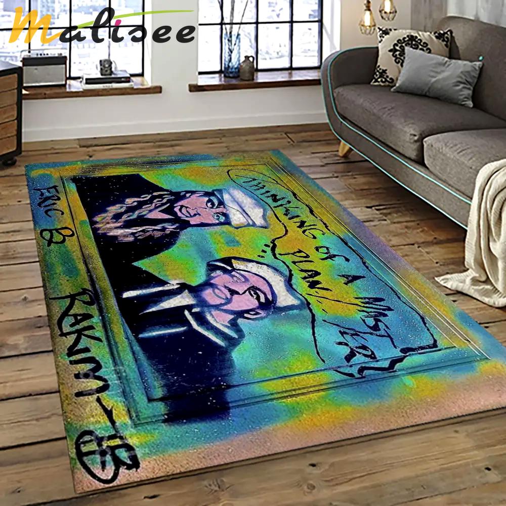 Rakim rapper hiphop music retangle carpet area rug home decor best gift for fan and friends rk7 Rectangle Rug