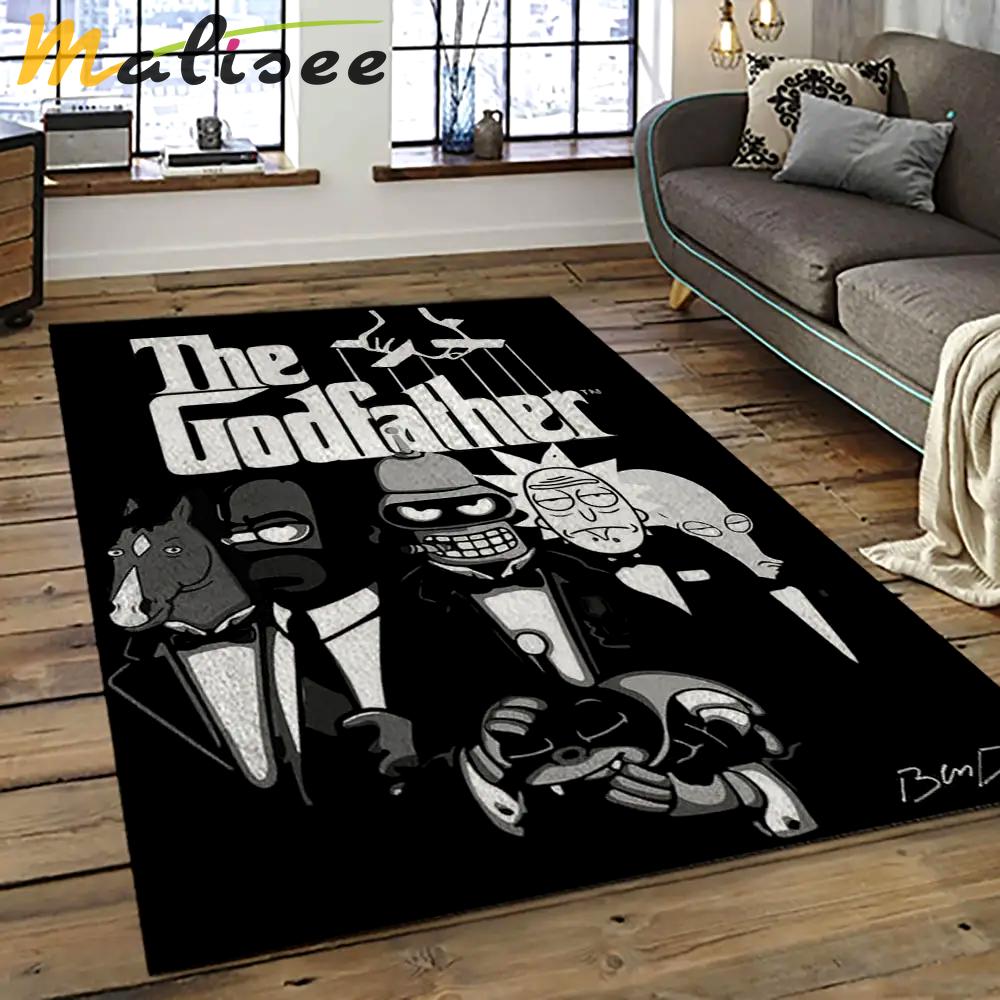 Rick and morty cartoon tv show retangle carpet area rug home decor best gift for family rm32 Rectangle Rug