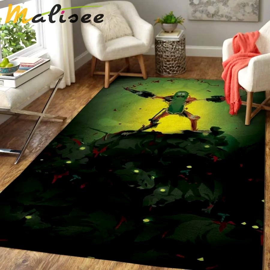 Rick and mortypickle rick area rug living room rug home decor movie ofd 1910261 Rectangle Rug