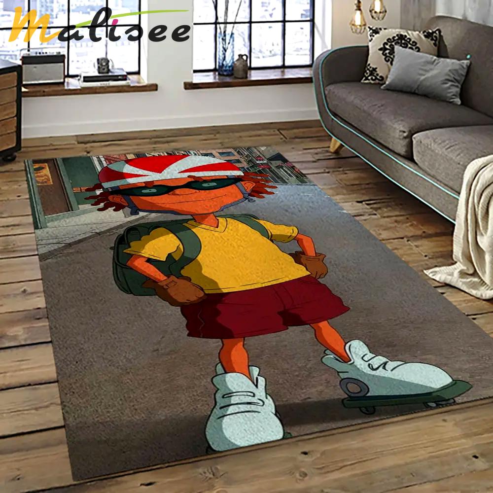 Rocket power action cartoon retangle carpet area rug home decor best gift for fan and friends rp18 Rectangle Rug