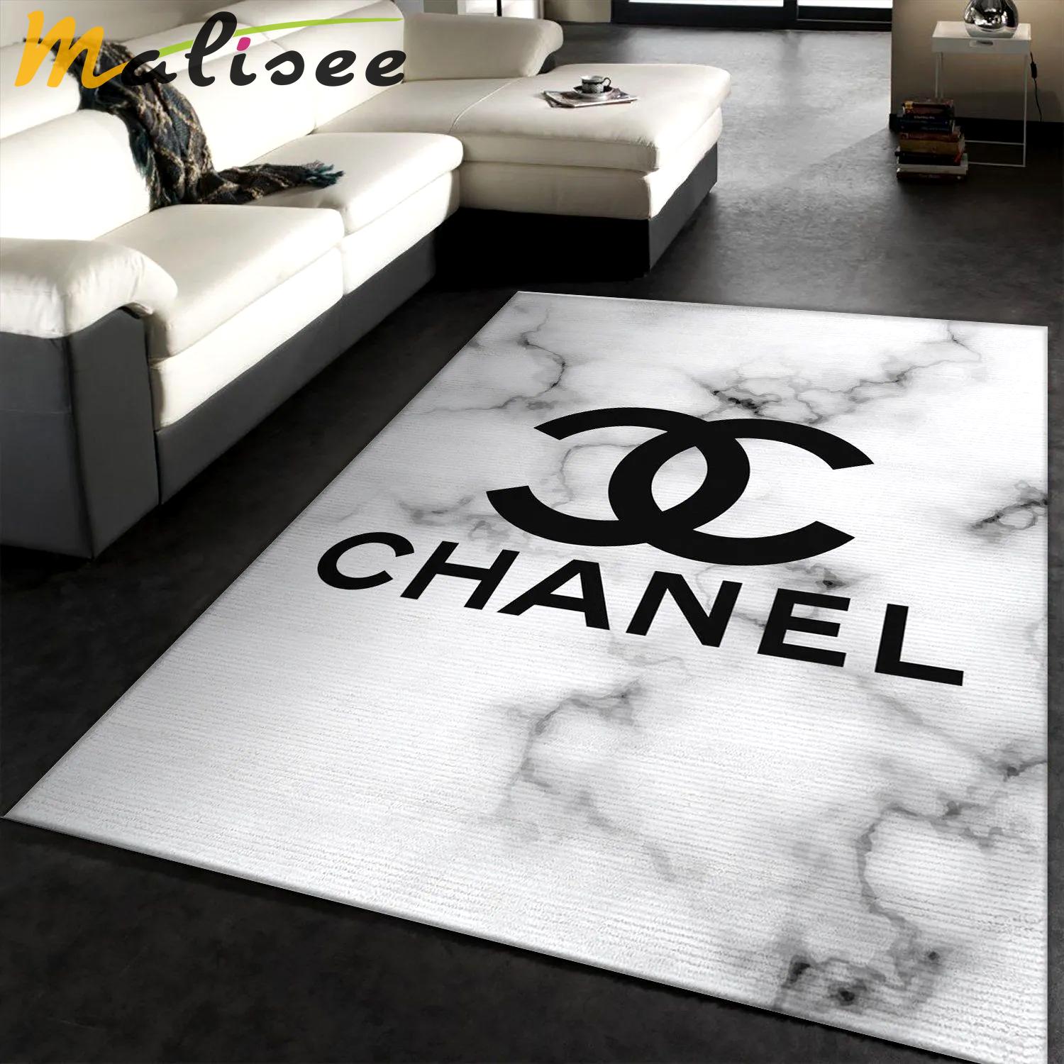 Rugs in living room and bedroom - Chanel area rug living room rug floor decor home decorations Rectangle Rug