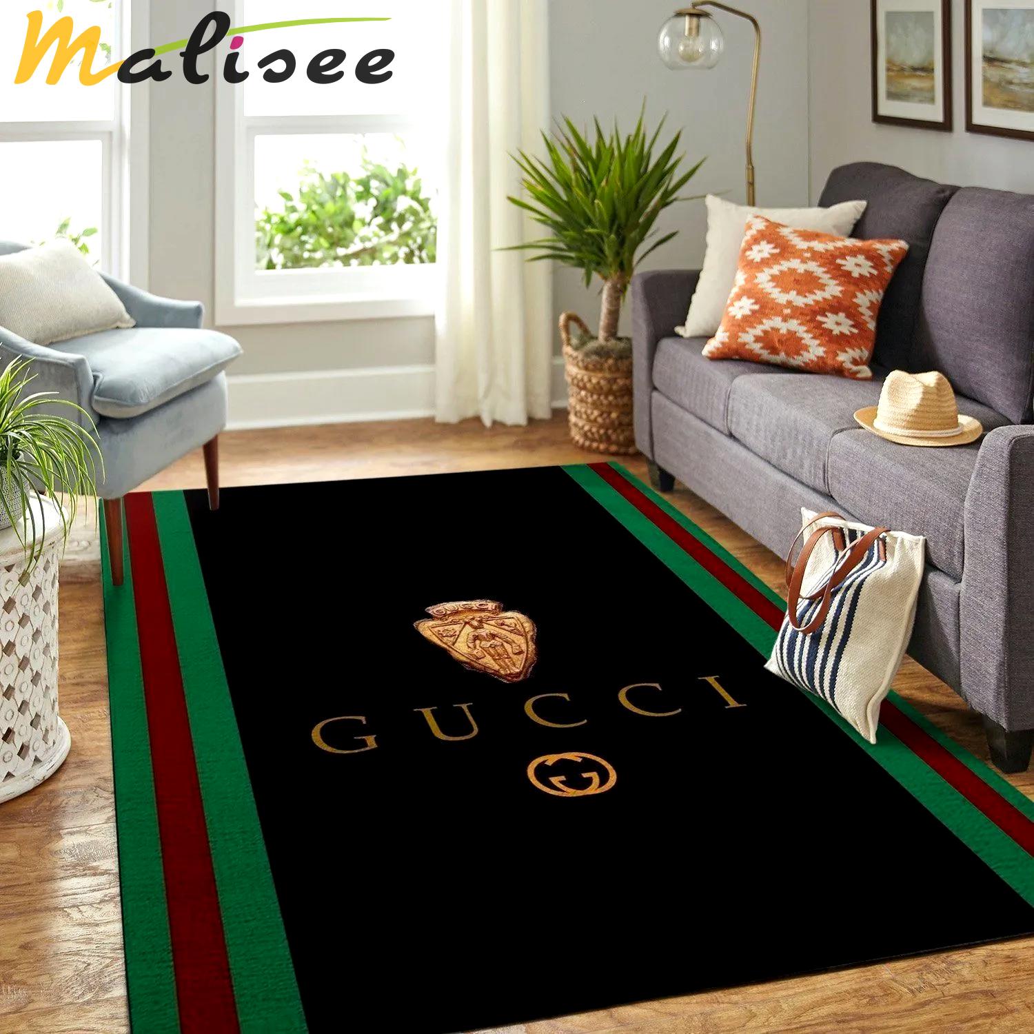 Rugs in living room and bedroom - Gucci black luxury area rug for living room bedroom carpet home decorations mat type 4 Rectangle Rug