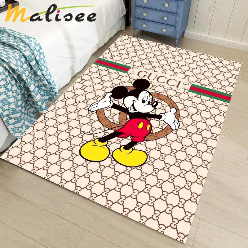 Rugs in living room and bedroom - Gucci minnie mouse disney luxury area rug for living room bedroom carpet home decorations mat type 3 Rectangle Rug