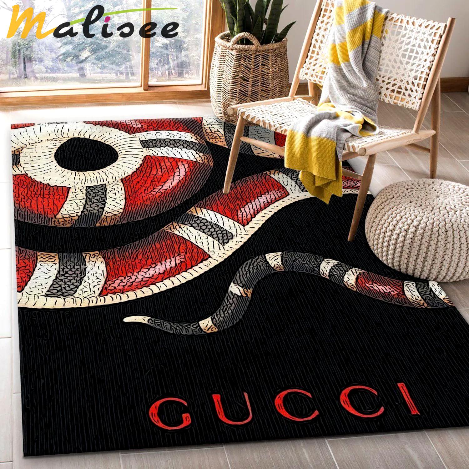 Rugs in living room and bedroom - Gucci snake luxury area rug for living room bedroom carpet home decorations mat type 12 Rectangle Rug