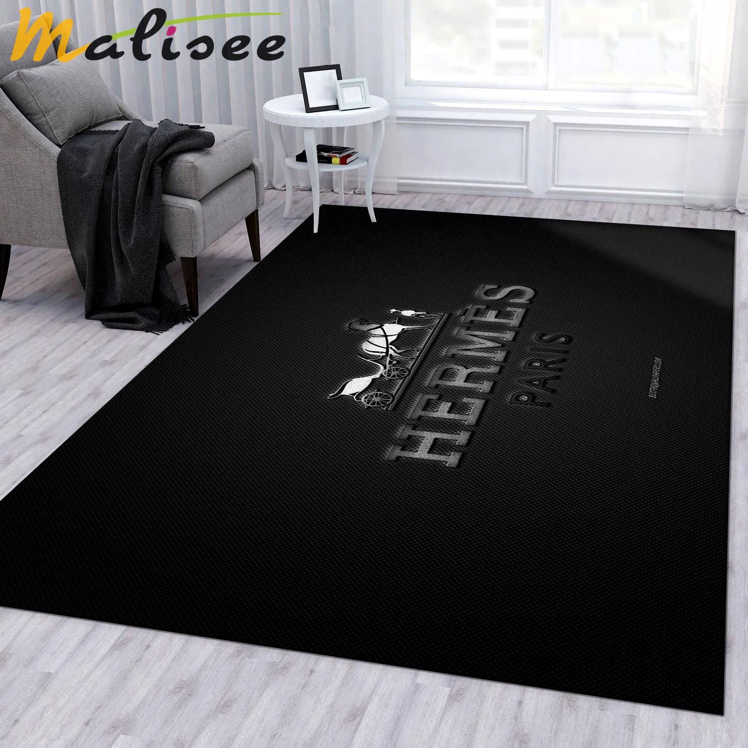 Rugs in living room and bedroom - Hermes ver3 rug living room rug christmas gift us decor Rectangle Rug