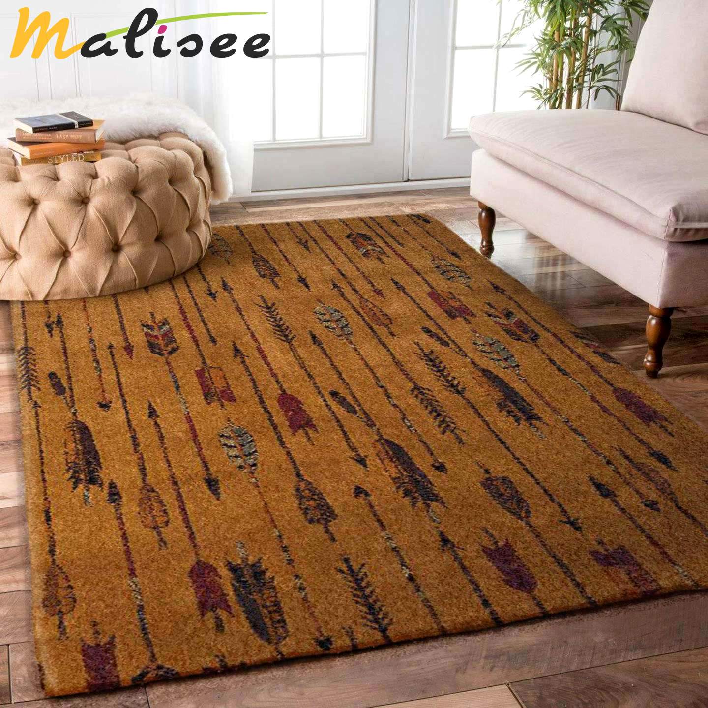 Rugs in living room and bedroom arrow limited edition Rectangle Rug